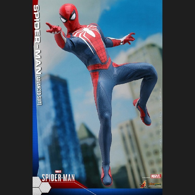 MARVEL - ホットトイズ スパイダーマン(アドバンスド・スーツ)の通販