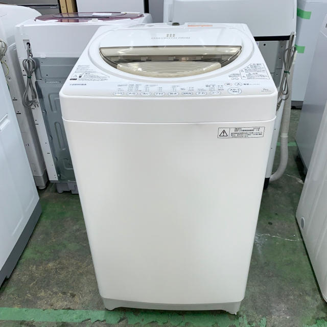 ⭐︎TOSHIBA⭐︎全自動洗濯機 2015年 7kg 美品 大阪市近郊配送無料