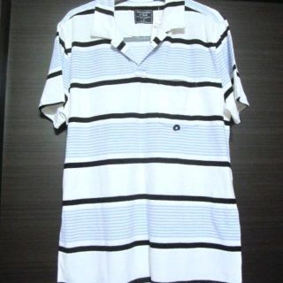 アバクロンビーアンドフィッチ(Abercrombie&Fitch)のタグ付未使用♪Abercrombie&Fitch♪パイル地ポロシャツ♪M♪$66(ポロシャツ)