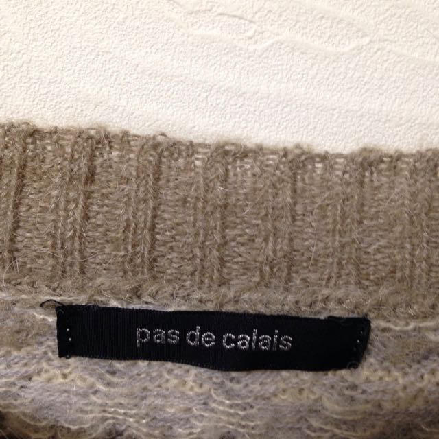 pas de calais(パドカレ)のパドカレ＊ニット レディースのトップス(ニット/セーター)の商品写真