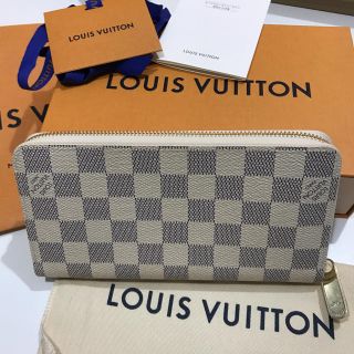 ルイヴィトン(LOUIS VUITTON)の未使用品！ ☆ルイヴィトン☆ ダミエ アズール ジッピーウォレット 長財布(財布)