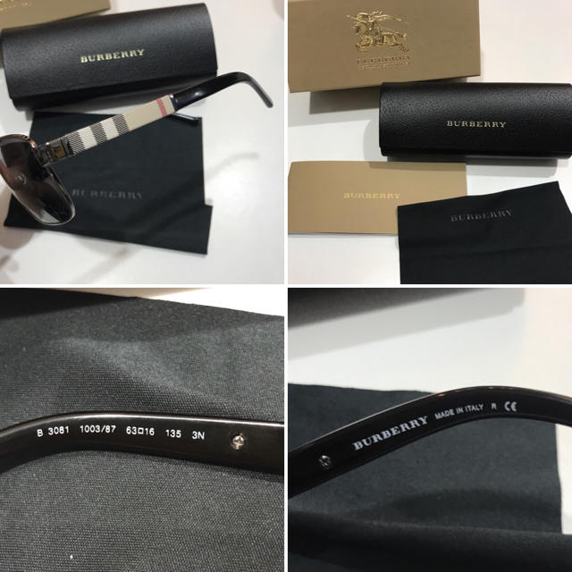 BURBERRY(バーバリー)の極美品！ ☆BURBERRY☆ バーバリー サングラス メンズのファッション小物(サングラス/メガネ)の商品写真