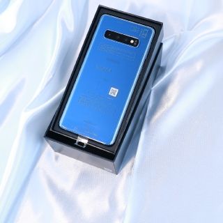 ギャラクシー(Galaxy)の【SIMロック解除済】au Galaxy S10 Prism Blue(スマートフォン本体)