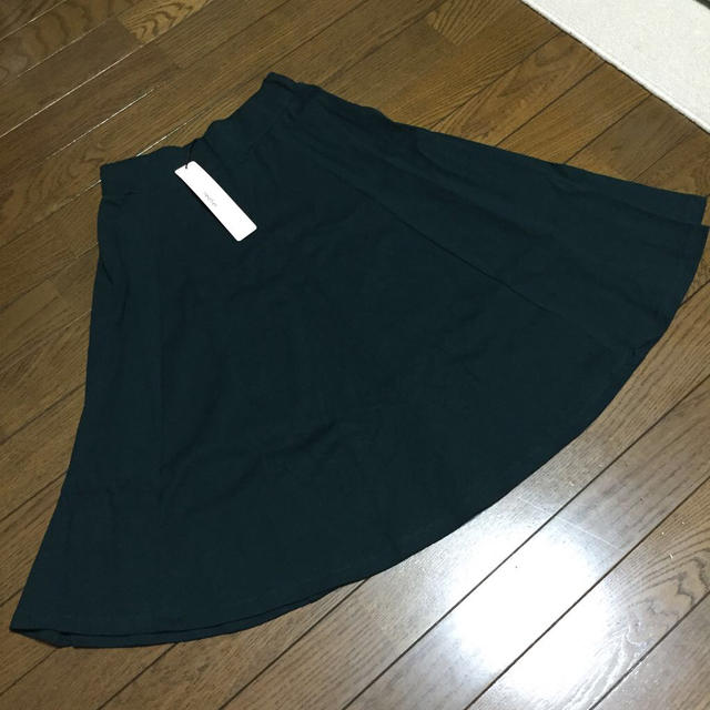 heather(ヘザー)のモスグリーンスカート レディースのスカート(ひざ丈スカート)の商品写真
