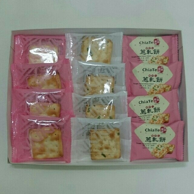 今日まで‼値下げ‼ヌガークラッカー 佳徳 ＆ 一之軒 12枚 食品/飲料/酒の食品(菓子/デザート)の商品写真