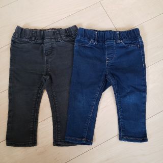 ベビーギャップ(babyGAP)のGap 80size　レギパン2本セット(パンツ)