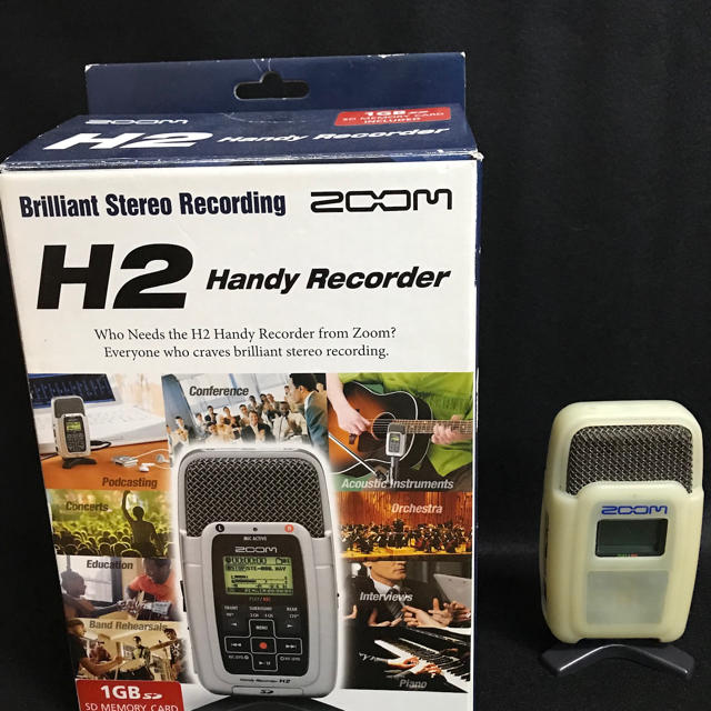 Zoom(ズーム)のハンディレコーダー zoom H2 楽器のレコーディング/PA機器(マイク)の商品写真