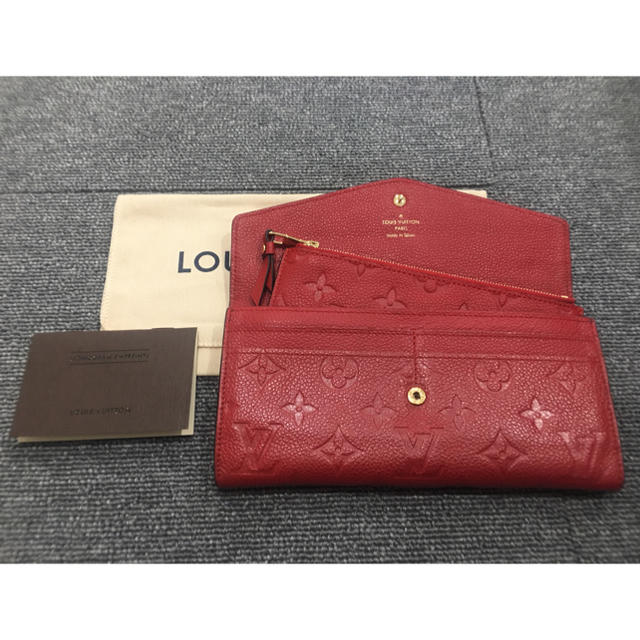 LOUIS VUITTON(ルイヴィトン)の緊急値下げ‼️LOUIS VUITTON、アンプラント、長財布、コインパース レディースのファッション小物(財布)の商品写真