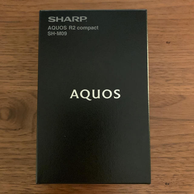 AQUOS R2 compact SH-M09 ピュアブラック 新品未使用
