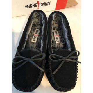 ミネトンカ(Minnetonka)の♡ミネトンカ モカシン ブラック25センチ♡(スリッポン/モカシン)