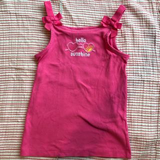 ジンボリー(GYMBOREE)のGYMBOREE  リボンのノースリーブカットソー 120ー130cm(Tシャツ/カットソー)