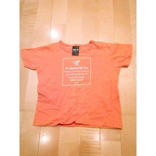 コムサイズム(COMME CA ISM)のコムサイズム Tシャツ オレンジ 110㎝(Tシャツ/カットソー)