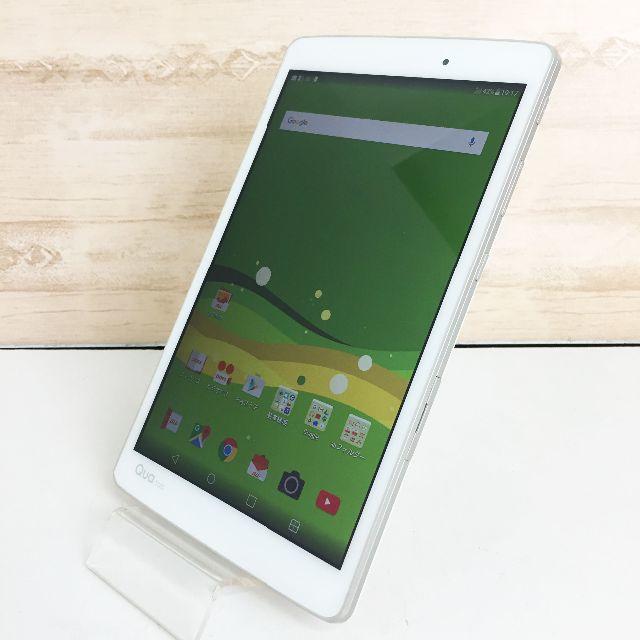 LG Electronics(エルジーエレクトロニクス)のほぼ未使用☆LG Qua tab PX au ホワイト スマホ/家電/カメラのPC/タブレット(タブレット)の商品写真