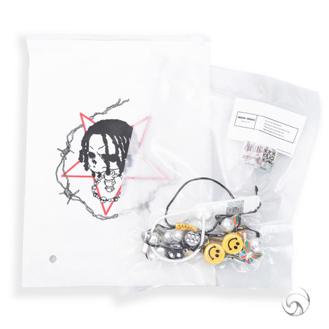 KAPITAL(キャピタル)のEVAE SMILEY PEARL NECKLACE メンズのアクセサリー(ネックレス)の商品写真