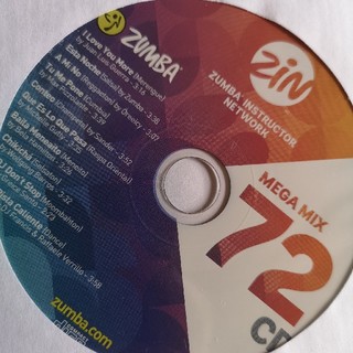 ズンバ(Zumba)のZumba megamix72CD(スポーツ/フィットネス)