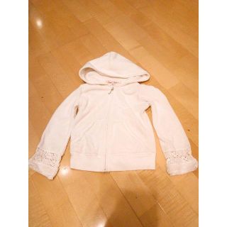 ジューシークチュール(Juicy Couture)のJUICY COUTURE BABY パーカー 白 100㎝(ジャケット/上着)