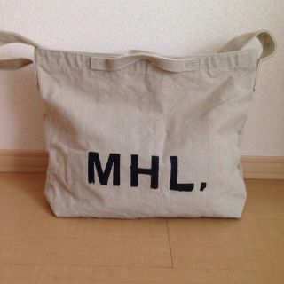 マーガレットハウエル(MARGARET HOWELL)のMHL リネンショルダーバッグ(ショルダーバッグ)