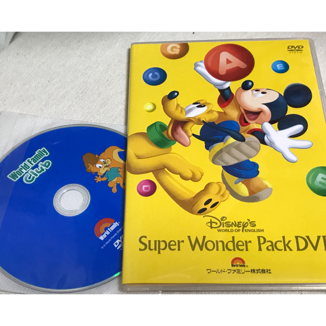 Disney(ディズニー)のDWE スーパーワンダーパック DVD    キッズ/ベビー/マタニティのおもちゃ(知育玩具)の商品写真