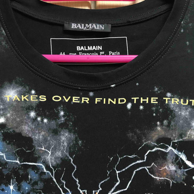 正規新品 19SS BALMAIN バルマン DANGEROUS Tシャツ