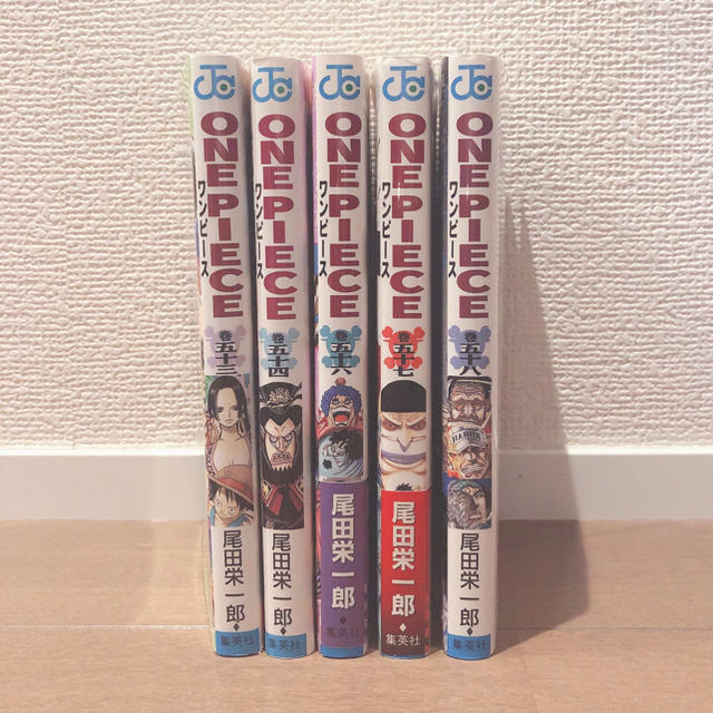 集英社 One Piece 漫画 ワンピース 53巻 54巻 56巻 57巻 58巻の通販 By A S Shop シュウエイシャならラクマ