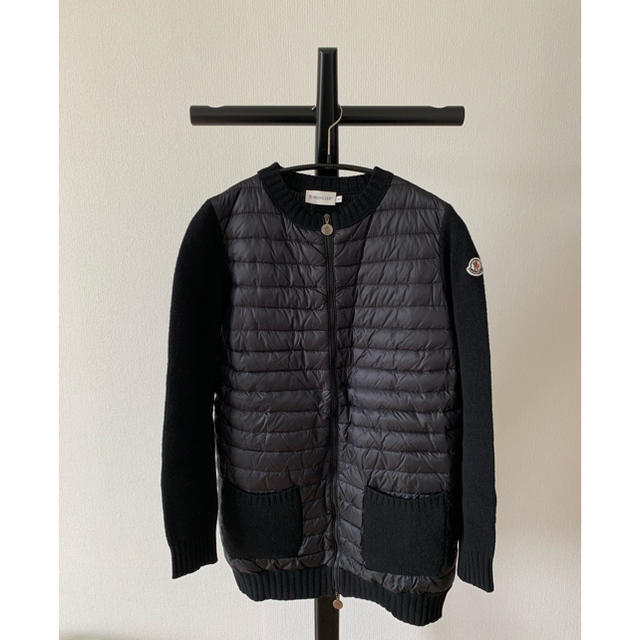 MONCLER(モンクレール)のMONCLER ◆ダウンニットジャケット レディースのジャケット/アウター(ノーカラージャケット)の商品写真