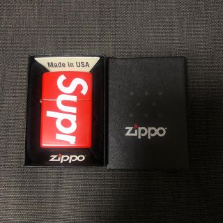 シュプリーム(Supreme)の新品 supreme Logo Zippo(タバコグッズ)