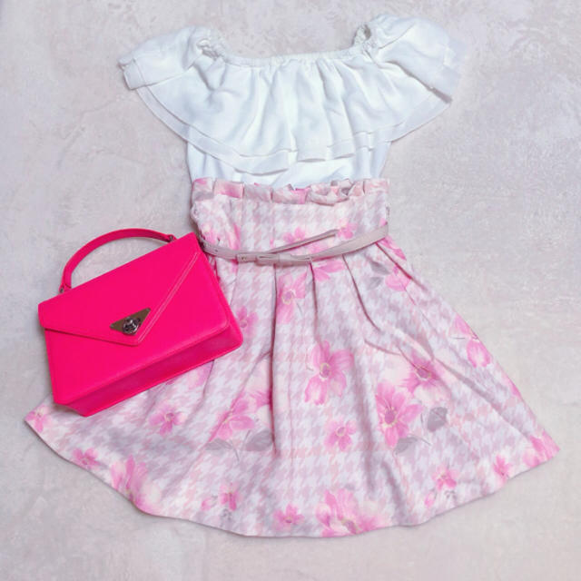 LIZ LISA(リズリサ)のリズリサ♡ハイウェストスカート レディースのスカート(ミニスカート)の商品写真