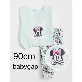 ベビーギャップ(babyGAP)の【新品】90cm Disney Minnie Mouse  長袖パジャマ(パジャマ)