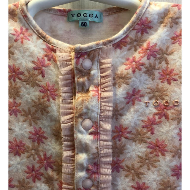 TOCCA(トッカ)のTOCCA トッカ ロンパース カバーオール 60サイズ キッズ/ベビー/マタニティのベビー服(~85cm)(ロンパース)の商品写真