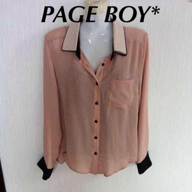 PAGEBOY(ページボーイ)のラb様専用♡PAGE BOY♡ブラウス レディースのトップス(シャツ/ブラウス(長袖/七分))の商品写真