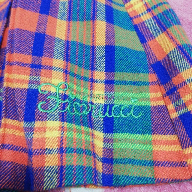 Fiorucci(フィオルッチ)のネル素材 プリーツスカート 150㎝ キッズ/ベビー/マタニティのキッズ服女の子用(90cm~)(スカート)の商品写真