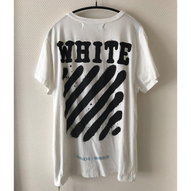 OFF-WHITE(オフホワイト)のoff-white ss17 スプレーtシャツ オフホワイト メンズのトップス(Tシャツ/カットソー(半袖/袖なし))の商品写真