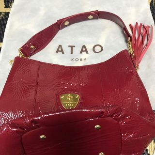 アタオ(ATAO)のパール様専用 美品 ATAO キャンディ レッド(ショルダーバッグ)