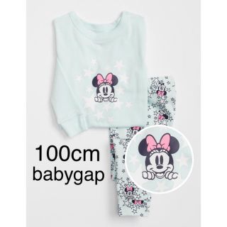 ベビーギャップ(babyGAP)の【新品】100cm Disney Minnie Mouse  長袖パジャマ(パジャマ)