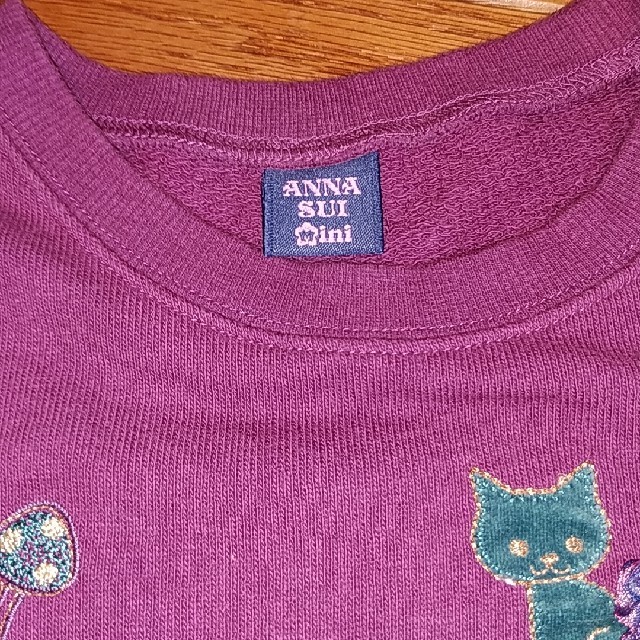 ANNA SUI mini(アナスイミニ)のANNA SUI Mini トレーナー 140 キッズ/ベビー/マタニティのキッズ服女の子用(90cm~)(Tシャツ/カットソー)の商品写真