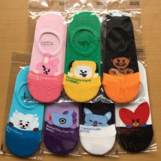 ボウダンショウネンダン(防弾少年団(BTS))の☆ bt21 靴下 ７人セットその②☆(ソックス)