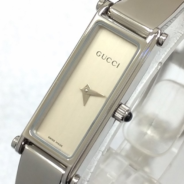 Gucci - グッチ時計 1500L 文字盤シルバー レディースの通販 by maa shop｜グッチならラクマ