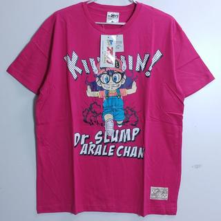 新品・Drスランプ・アラレちゃん・3Lビッグサイズ☆半袖Tシャツ・ピンク(Tシャツ/カットソー(半袖/袖なし))