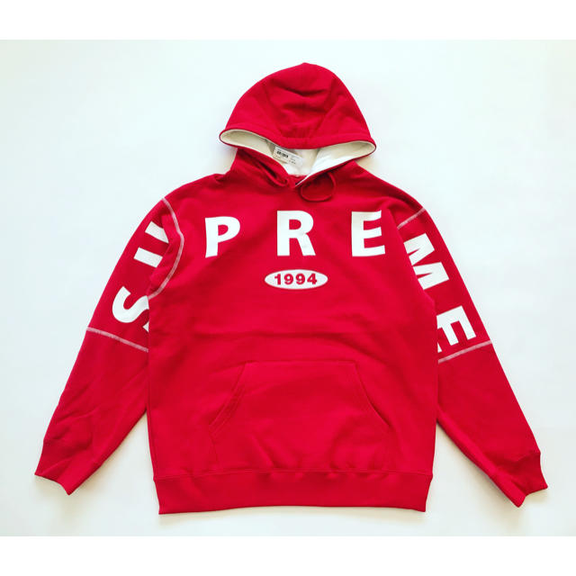 サイズです Supreme - M)Supreme Spread Logo Hooded Sweatshirtの サイズです