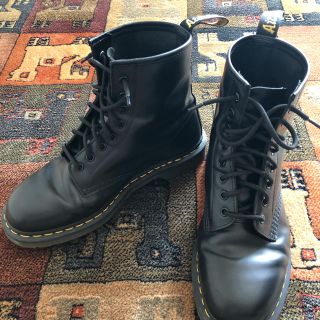 ドクターマーチン(Dr.Martens)のドクターマーチン 8ホールブーツ ブラック 極美品(ブーツ)