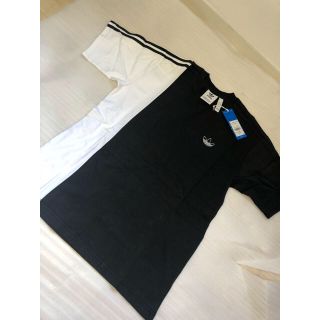 オリジナル(Original)の新品 adidas アディダス オリジナルス ロゴ Tシャツ 半袖 Sサイズ(Tシャツ/カットソー(半袖/袖なし))