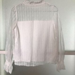 シマムラ(しまむら)のしまむら＊レースハイネック トップス zara.kastane.mystic(シャツ/ブラウス(長袖/七分))