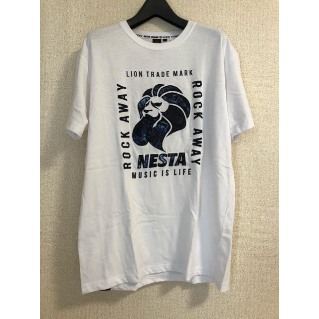 NESTA BRAND(ネスタブランド)のNESTA BRAND DRY 柄使い ライオンロゴT メンズのトップス(Tシャツ/カットソー(半袖/袖なし))の商品写真