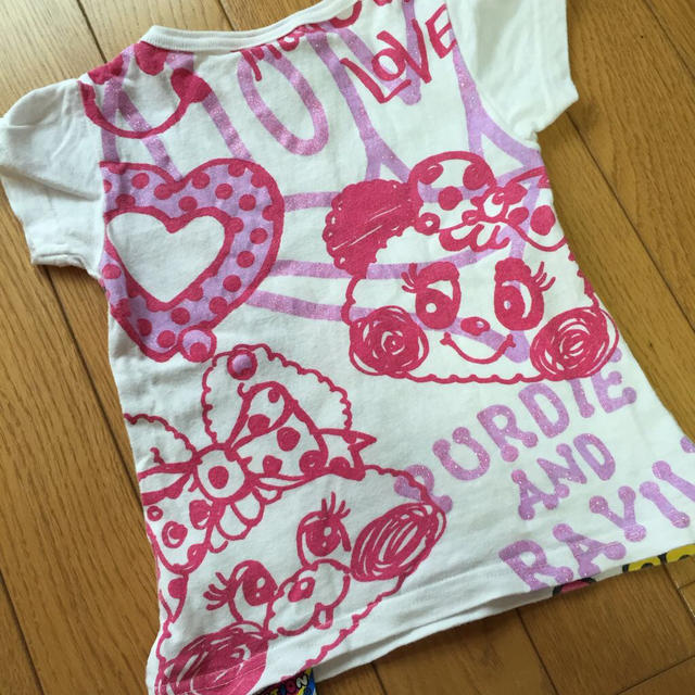 LOVE REVOLUTION(ラブレボリューション)のラブレボリューション✩Tシャツ キッズ/ベビー/マタニティのキッズ服女の子用(90cm~)(Tシャツ/カットソー)の商品写真