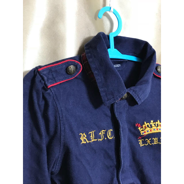 Ralph Lauren(ラルフローレン)のラルフローレン プルオーバー チュニック キッズ100  824 キッズ/ベビー/マタニティのキッズ服女の子用(90cm~)(ジャケット/上着)の商品写真