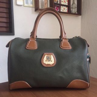 ランセル(LANCEL)の70's仏！LANCELオリーブボストン(ボストンバッグ)