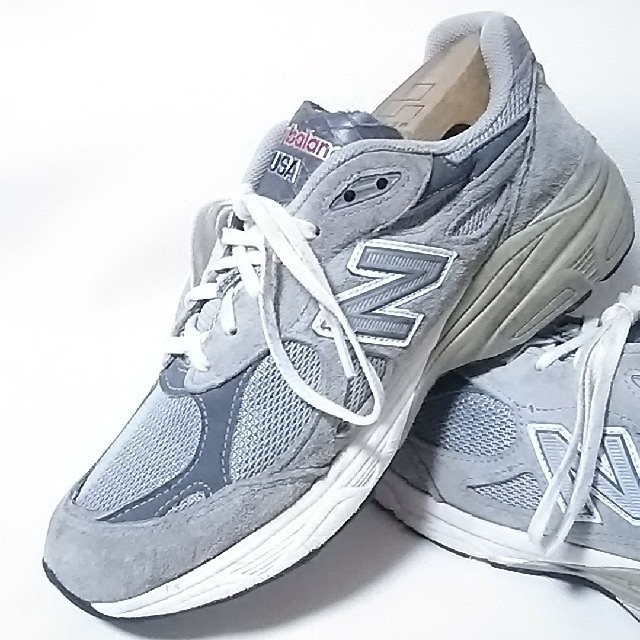 New Balance(ニューバランス)の
希少アメリカ製ビンテージ！ニューバランス990高級スニーカー灰銀


 レディースの靴/シューズ(スニーカー)の商品写真