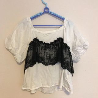 ダブルクローゼット(w closet)のレースビスチェ トップス(カットソー(半袖/袖なし))