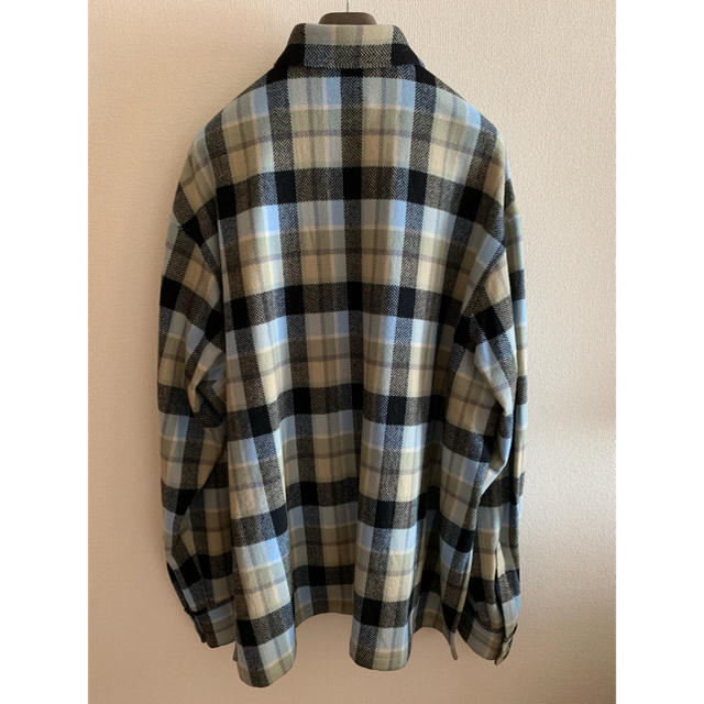 新品 19AW DIGAWEL blue check shirt dairiku