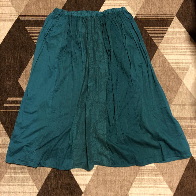 切り替えスカート レディースのスカート(ロングスカート)の商品写真